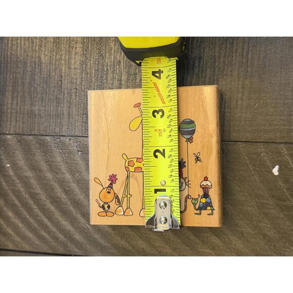 Penny Black Party Animals! 2007 wood block rubber stamp - Picture 8 of 8